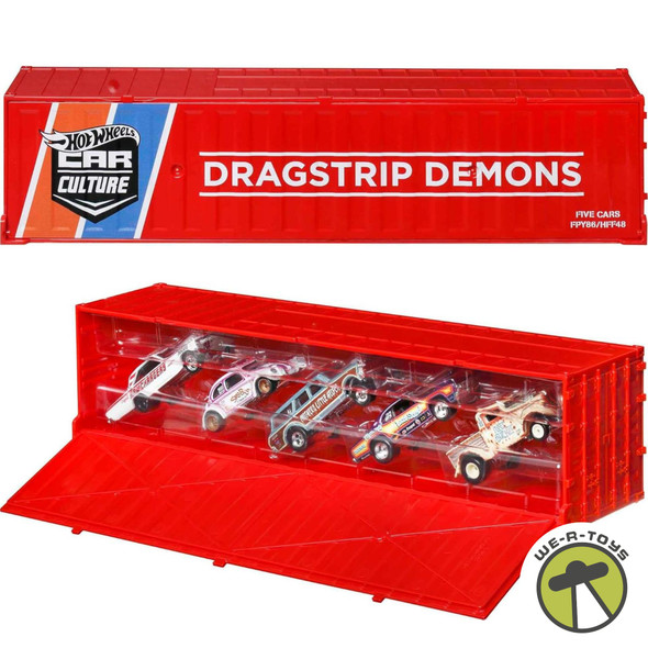 Hot Wheels Lion’s Roar Container Set with 5 Die Cast 1:64 Cars For Collectors