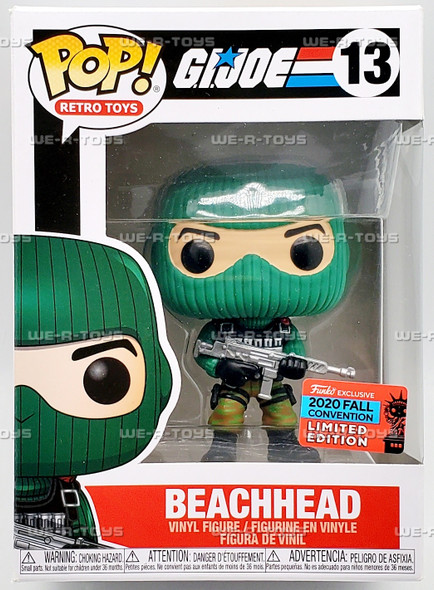 Funko POP Retro Toys G.I. Joe Beachhead 13 Vinyl Figure