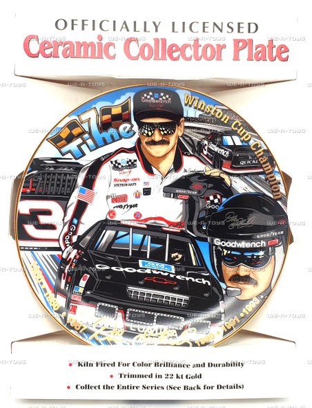 NASCAR Dale Earnhardt Goodwrench Ceramic Collector Plate Hunter #75006
