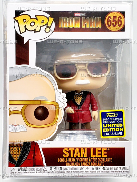 Funko POP Iron Man Stan Lee 656 Vinyl Figure