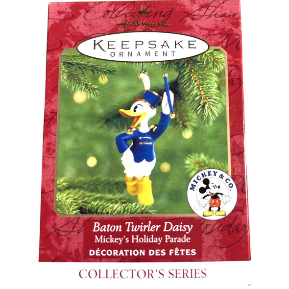 Disney Baton Twirler Daisy Ornament Mickey's Holiday Parade Hallmark Keepsake