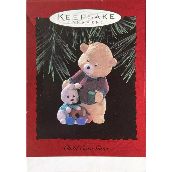 Child Care Giver Ornament Hallmark Keepsake 1996