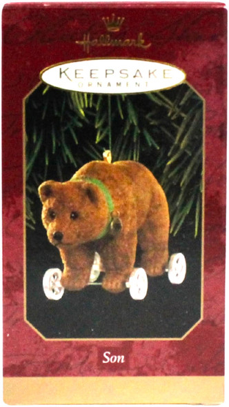 Hallmark Keepsake Son Bear 1999 Ornament QX6727