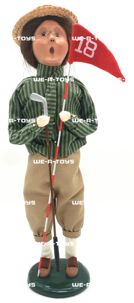 Byers' Choice 2004 The Carolers Christmas Gallery Golfer Figure