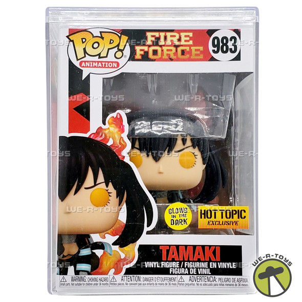 Funko POP Animation 983 Fire Force Tamaki Hot Topic Exclusive Vinyl Figure
