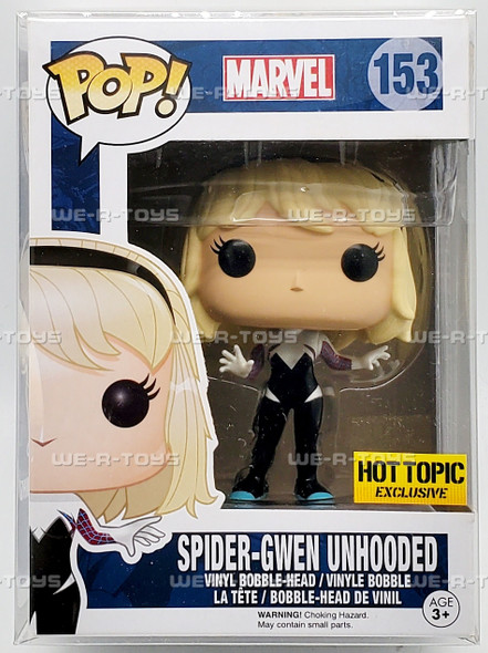 Funko POP Marvel Spider-Gwen Unhooded 153 Vinyl Figure