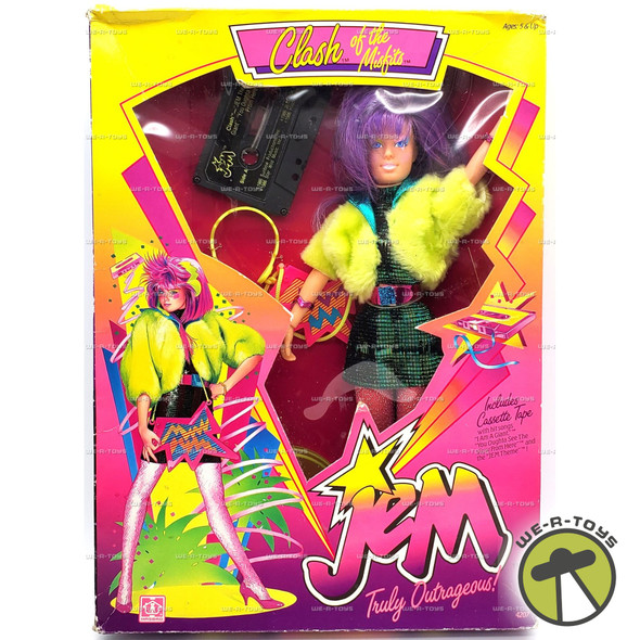 Jem Truly Outrageous Jetta of the Misfits Doll 1986 Hasbro #4214