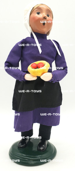 Byers' Choice The Carolers Amish Child with Pastry 2002 Signed by Byer