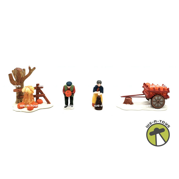 Department 56 The Heritage Village Collection "Harvest Time" Set of 4 1988