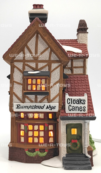 Department 56 Bumpstead Nye Cloaks & Canes Lighted Dickens Village Series 5808-4