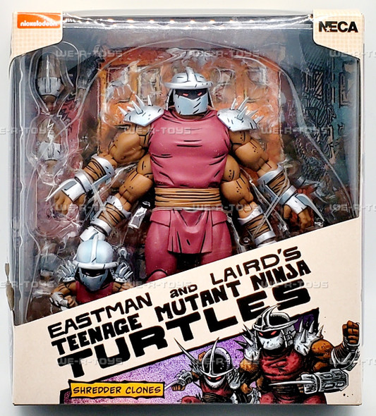 Teenage Mutant Ninja Turtles Shredder Clones & Mini Shredder Figure Set NECA