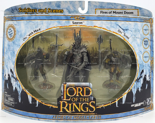 LOTR Armies of Middle-Earth Fires of Mount Doom Battle Scale Figures #48100