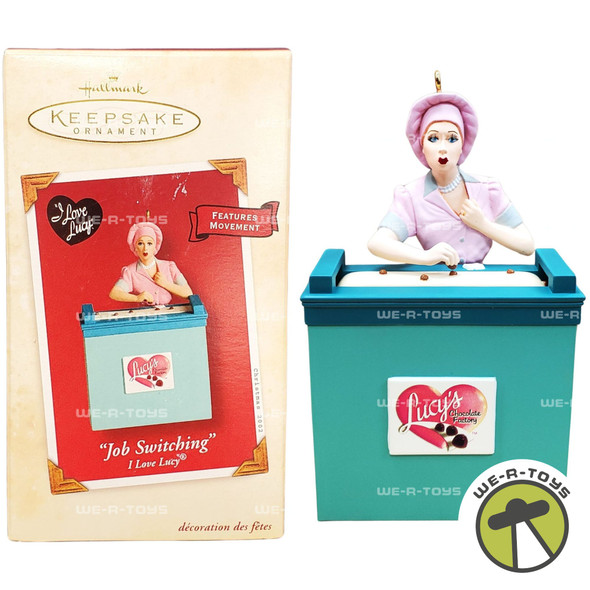 I Love Lucy Job Switching Ornament 2002 Hallmark Keepsake