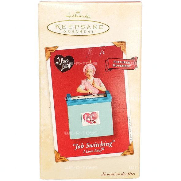 I Love Lucy Job Switching Ornament 2002 Hallmark Keepsake