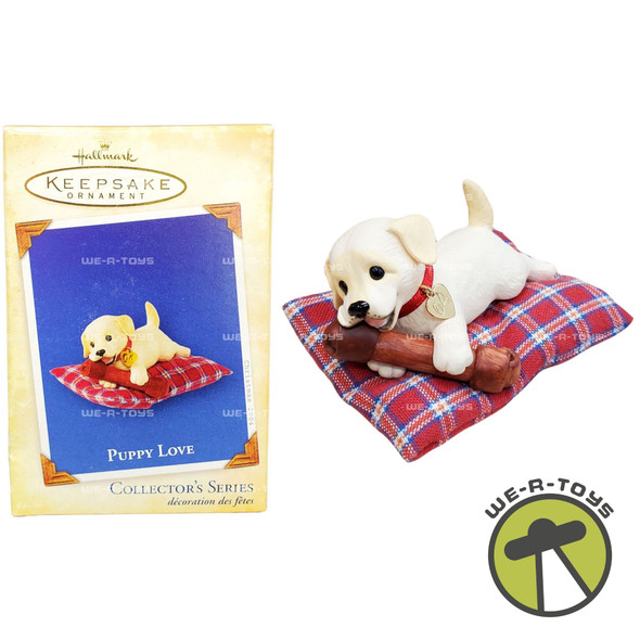 Hallmark Puppy Love Yellow Lab No. 14 Ornament 2004