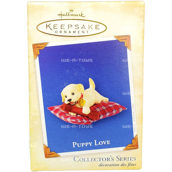 Hallmark Puppy Love Yellow Lab No. 14 Ornament 2004