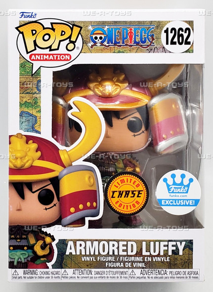 Funko Pop Animation One Piece Armored Luffy Chase Exclusive Figure #1262