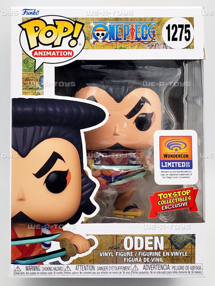 Funko Pop! Animation Oden One Piece Vinyl Figure Wondercon LE Exclusive #1275