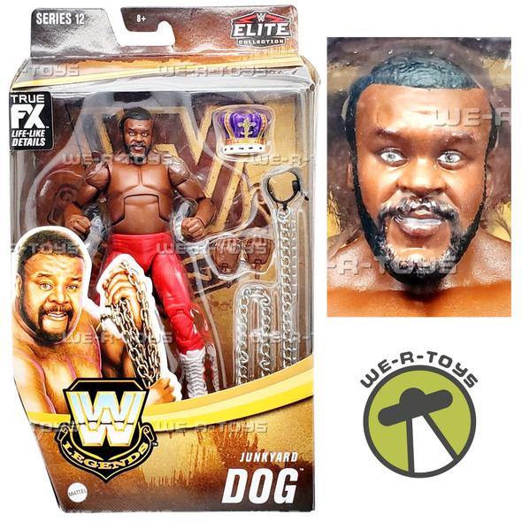 WWE Legends Elite Collection Junkyard Dog Action Figure 2021 Mattel GWV72