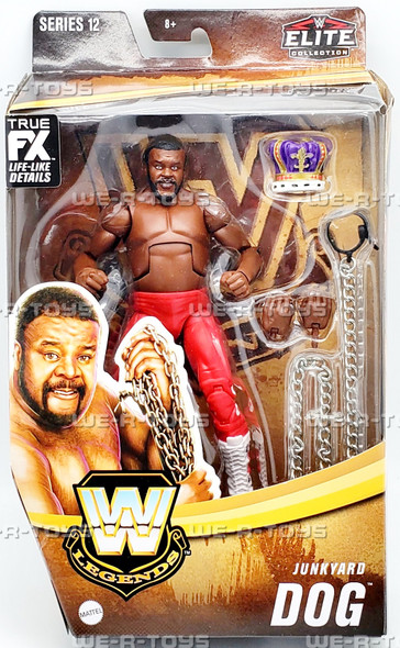 WWE Legends Elite Collection Junkyard Dog Action Figure 2021 Mattel GWV72