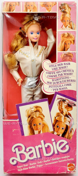 Barbie Super Hair Doll 1986 Mattel 3101