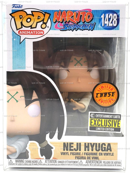 Funko Pop Animation Naruto Shippuden Neji Hyuga Figure Chase LE Exclusive #1428