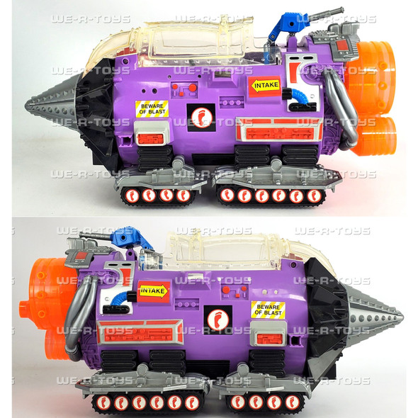TMNT Mutant Module The Burrowing Bad Boy Bus Vehicle 1990 Playmates Toys #5624