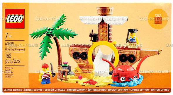 LEGO Pirate Ship Playground 168 Piece Building Set 40589
