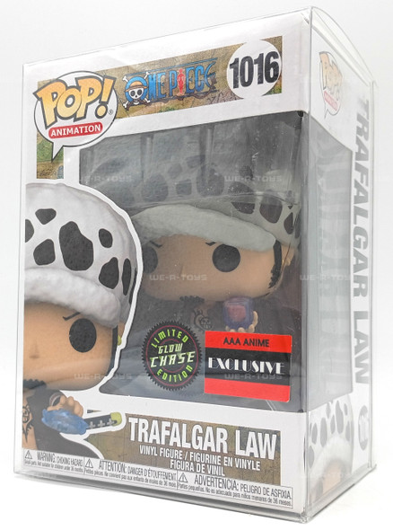 Funko Pop! Animation Trafalgar Law One Piece Figure Glow Chase Exclusive #1016