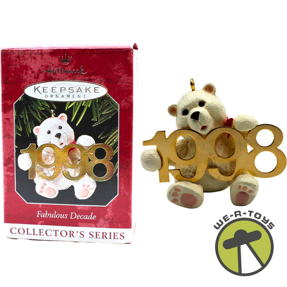 1998 Fabulous Decade Hallmark Keepsake Ornament