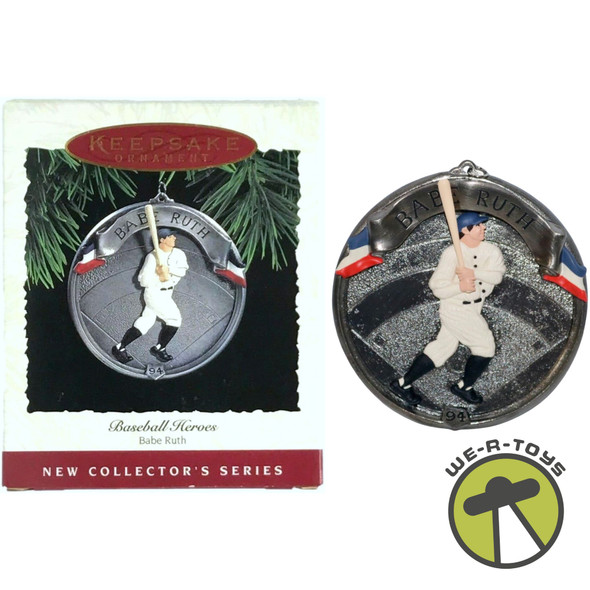 Babe Ruth Baseball Heroes Collector's Series Ornament 1994 Hallmark Keepsake