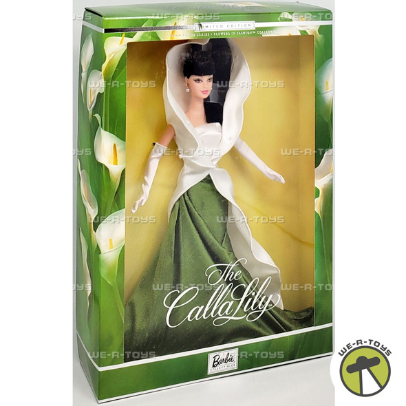 Barbie The Calla Lily Doll Flowers in Fashion Third in the Series Mattel #29912
