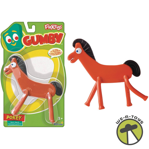 Bendable GUMBY フィギュア Gumby Bendable Flexible Poseable Figurine 4