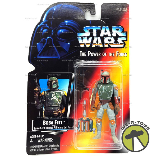 Star Wars The Power of the Force Boba Fett Hand Variant Figure 1995 Kenner 69582