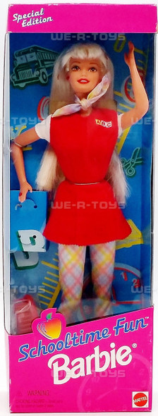 Schooltime Fun Barbie Doll Special Edition 1997 Mattel 18487 New