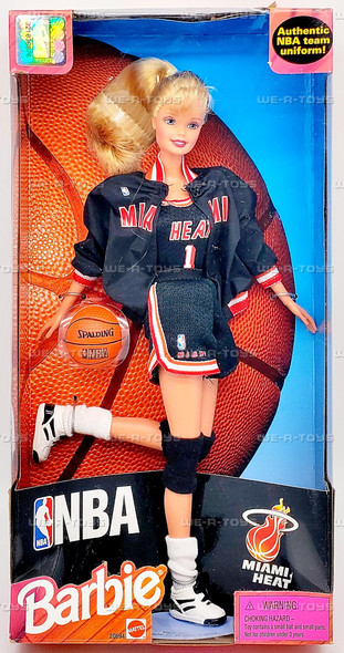 Barbie NBA Miami Heat Doll 1998 Mattel 20694