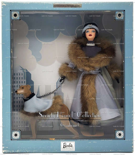 Society Hound Collection Barbie & Greyhound Doll Limited Ed. 2000 Mattel 29057