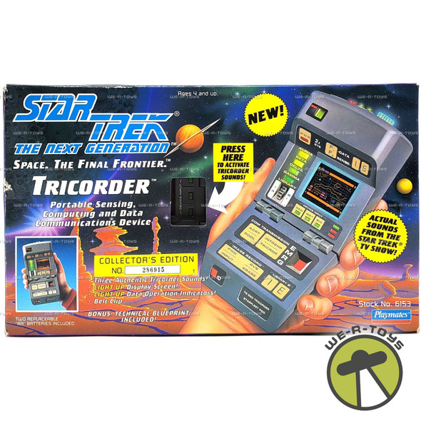 Star Trek The Next Generation Tricorder Communication Device 1993 Playmates #6153