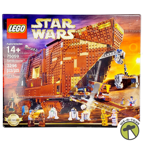 LEGO Star Wars Sandcrawler 3296 Piece Building Set 75059