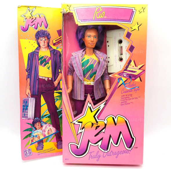 Jem and the Holograms Truly Outrageous Jem Rio 1985 Doll Hasbro #4015