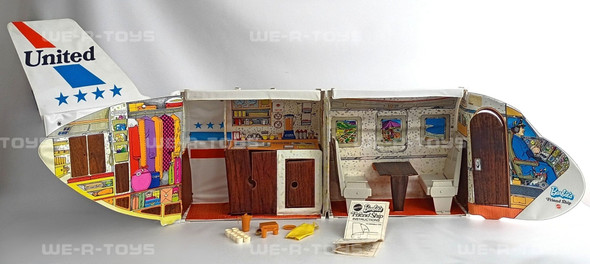 Barbie Friend Ship Airplane Barbie Doll Playset 1973 Mattel #8639-02900