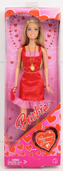 Barbie Valentine Glam Doll 2008 Mattel N8168