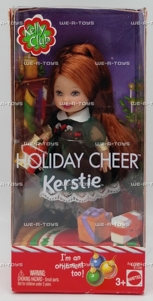 Barbie Kelly Club Holiday Cheer Kerstie Doll I'm An Ornament Too 2003 New Mattel