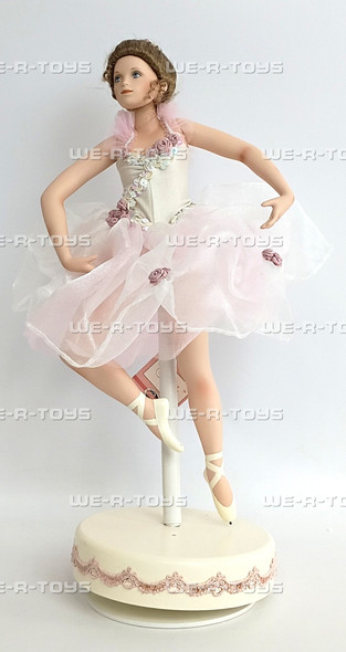 Ashton Drake Galleries Ballerina Isabella Doll 1997 Music Box Stand #93421