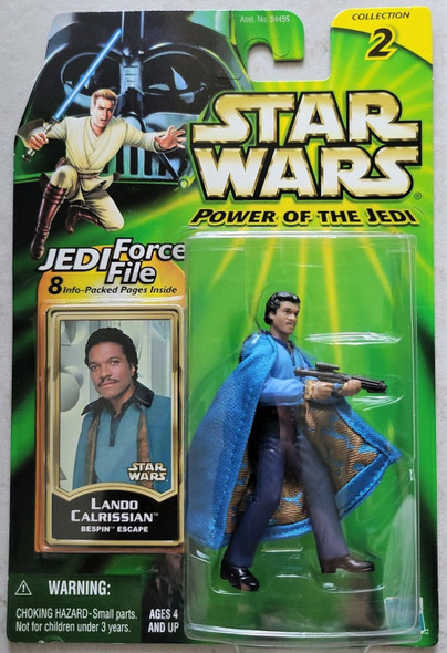 Star Wars Power of the Jedi Lando Calrissian Bespin Escape Action Figure 2000