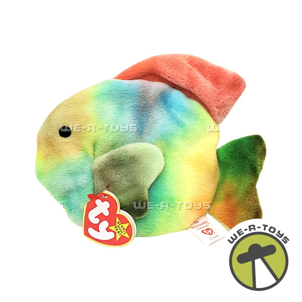Ty Beanie Babies Coral the Fish Plush 1995