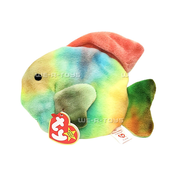 Ty Beanie Babies Coral the Fish Plush 1995