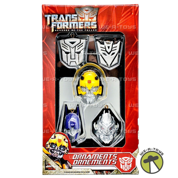 Transformers Revenge of the Fallen Ornaments 2009 Hasbro 90327