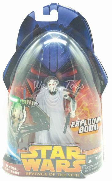 Star Wars Revenge of the Sith General Grievous Exploding Body Action Figure 2005