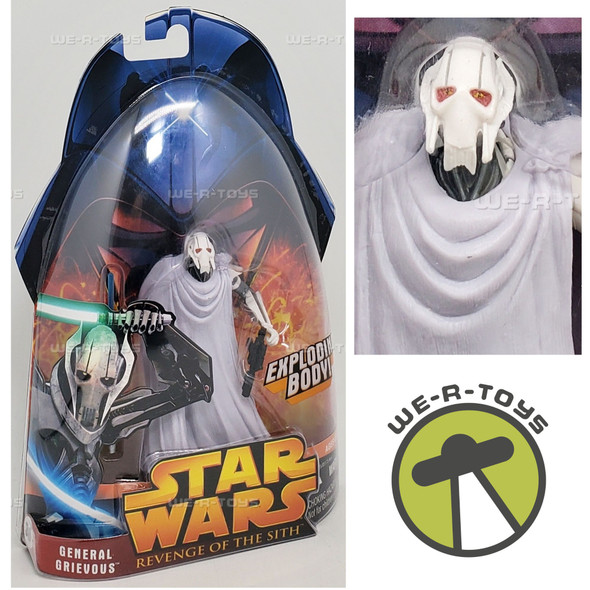 Star Wars Revenge of the Sith General Grievous Action Figure 2005 Hasbro 85425